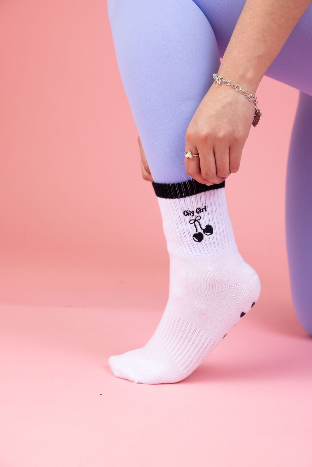 City girl Pilates socks